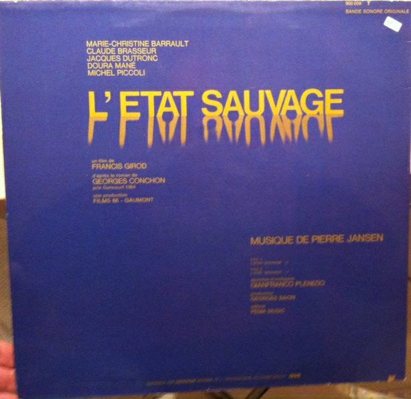Pierre Jansen – L'Etat Sauvage