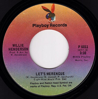 Willie Henderson – Gangster Boogie Bump / Let's Merengue