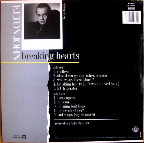 Elton John – Breaking Hearts