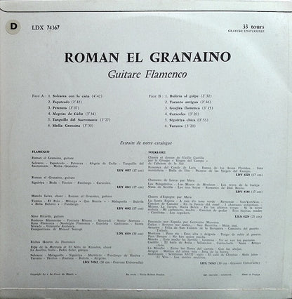 Roman El Granaino – Guitare Flamenco