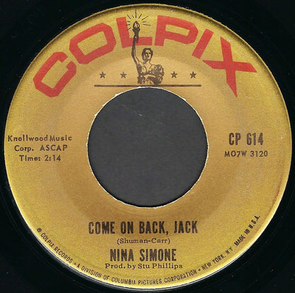 Nina Simone – Come On Back, Jack / You've Been Gone Too Long