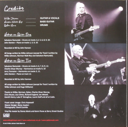 Wilko Johnson – The Best Of Wilko Johnson - Dylan Howe - Norman Watt-Roy