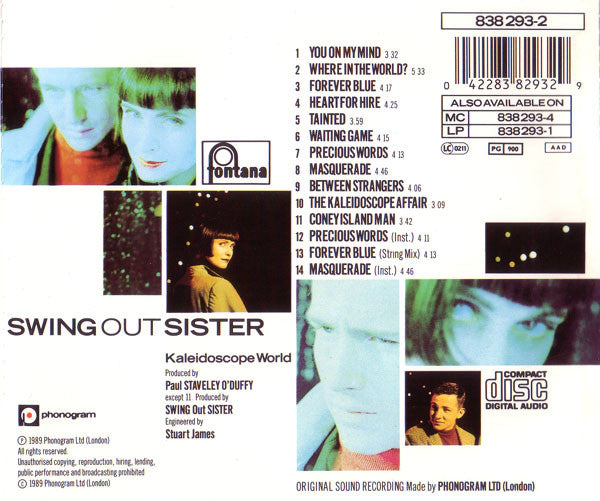 Swing Out Sister – Kaleidoscope World