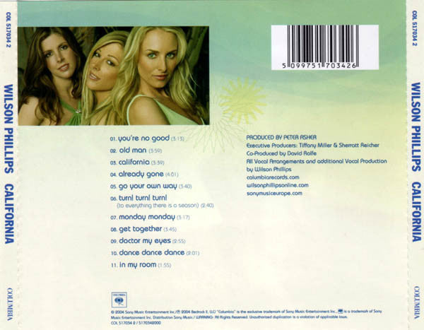 Wilson Phillips – California