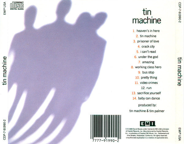 Tin Machine – Tin Machine
