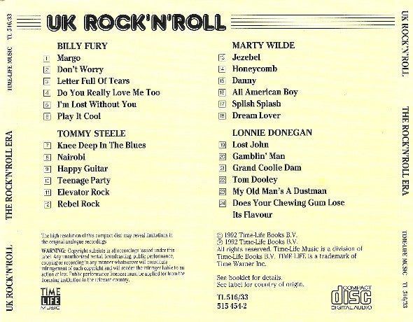 Various – UK Rock 'N' Roll