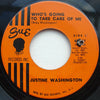 Justine Washington – Who's Going To Take Care Of Me / I Can't Wait Until I See My Baby — photo 1