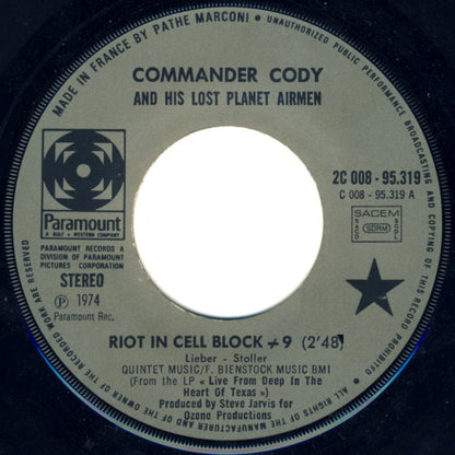 Commander Cody And His Lost Planet Airmen – Riot In Cell Block # 9