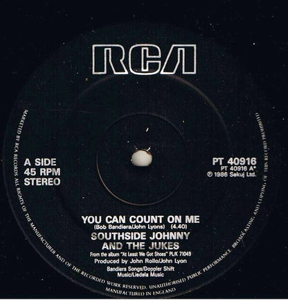 Southside Johnny & The Asbury Jukes – You Can Count On Me