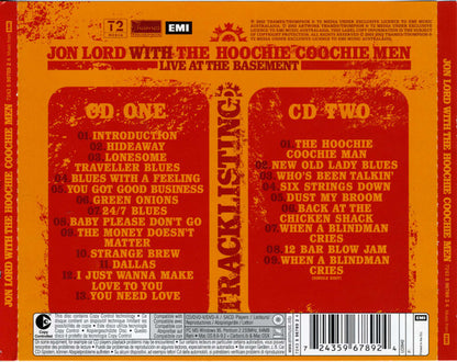 Jon Lord With The Hoochie Coochie Men (2) And Special Guest Jimmy Barnes – Live At The Basement