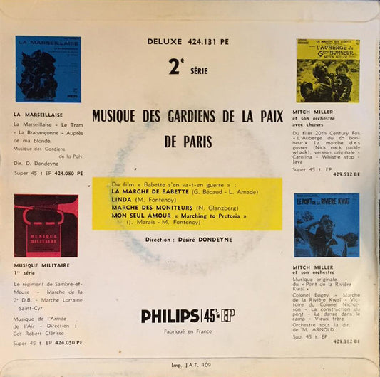Musique Des Gardiens De La Paix – La Marche De Babette