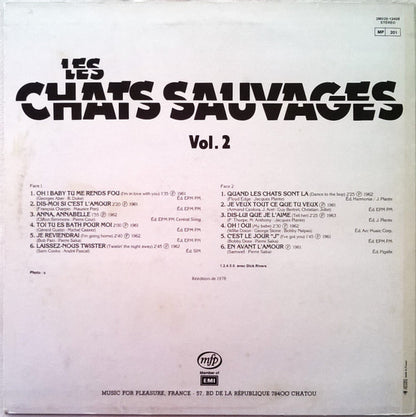 Les Chats Sauvages Avec Dick Rivers – Vol. 2