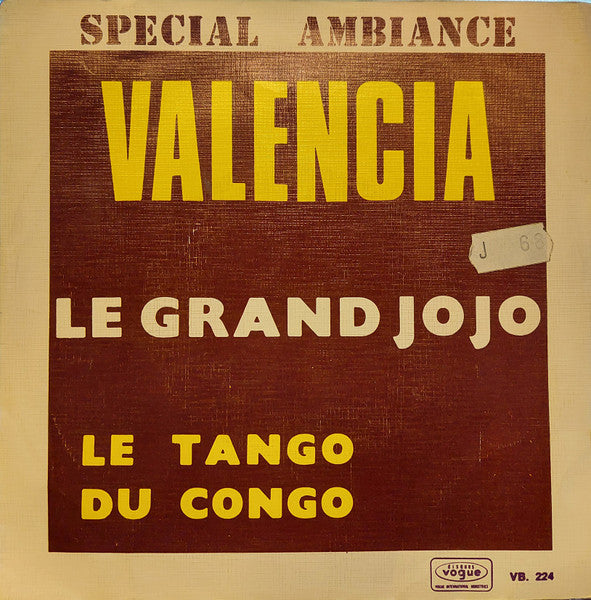 Grand Jojo – Valencia - Espana Cani / Le Tango Du Congo