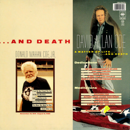 David Allan Coe – A Matter Of Life... And Death