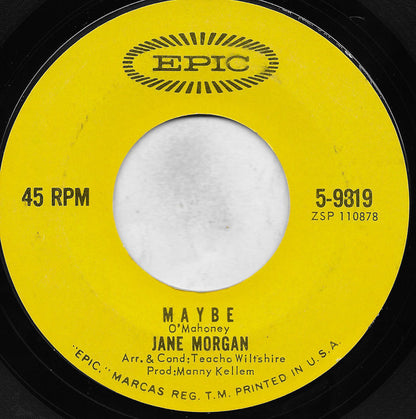 Jane Morgan – Maybe