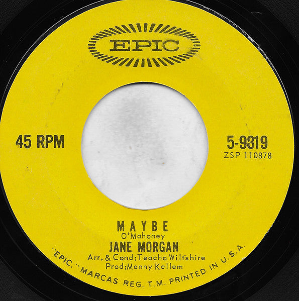 Джейн Морган – Maybe