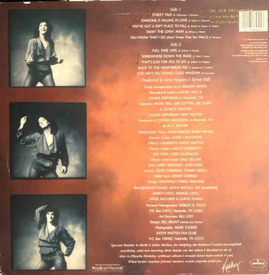 Kathy Mattea – Kathy Mattea