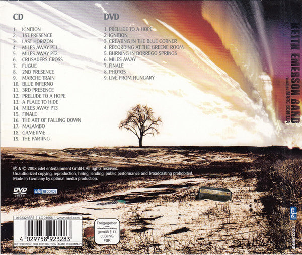 Keith Emerson Band Featuring Marc Bonilla – Keith Emerson Band Featuring Marc Bonilla