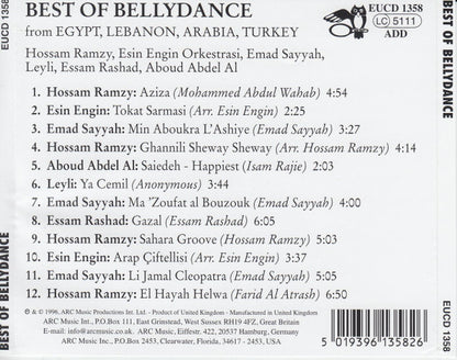 Various – Best Of Bellydance - From Egypt, Lebanon, Arabia, Turkey