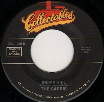 The Capris – There's A Moon Out Tonight / Indian Girl