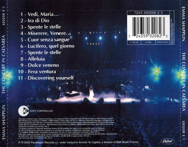 Emma Shapplin – The Concert In Caesarea