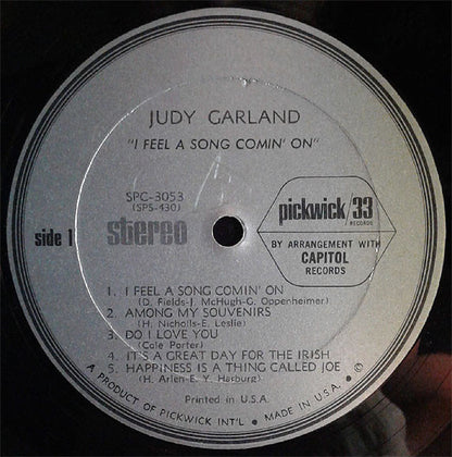 Judy Garland – I Feel A Song Coming On