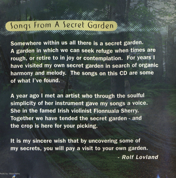 Secret Garden – Songs From A Secret Garden