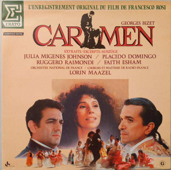 Georges Bizet / Julia Migenes, Placido Domingo, Ruggero Raimondi, Faith Esham, Lorin Maazel, Orchestre National De France, Chœur De Radio France Et Maîtrise De Radio France – Carmen (Extraits)