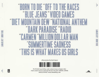 Lana Del Rey – Born To Die