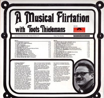 Toots Thielemans – A Musical Flirtation With Toots Thielemans