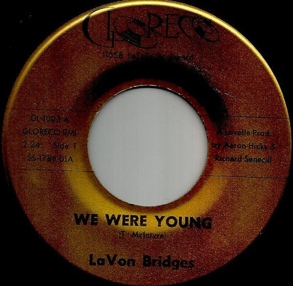 Fred Bridges – We Were Young / With A Smile (On My Face)