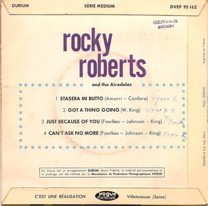 Rocky Roberts & The Airedales – Stasera Mi Butto