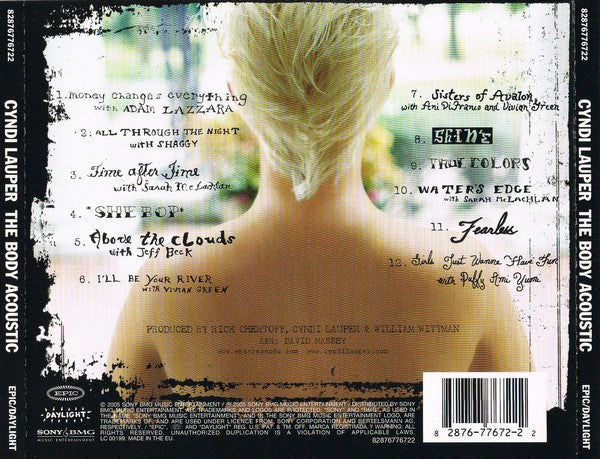 Cyndi Lauper – The Body Acoustic