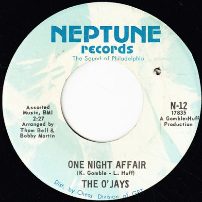 The O'Jays – One Night Affair / There's Someone (Waiting Back Home)
