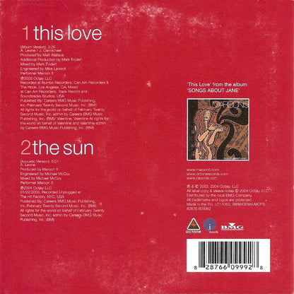 Maroon 5 – This Love