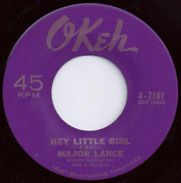 Major Lance – Hey Little Girl