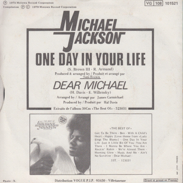 Michael Jackson – One Day In Your Life