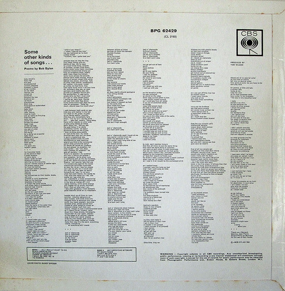 Bob Dylan – Another Side Of Bob Dylan