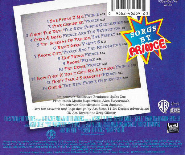 Various – Music From The Motion Picture Girl 6