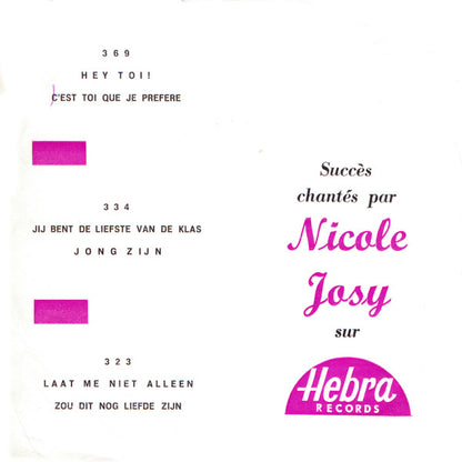Nicole Josy – Tu N'es Jamais Le Même