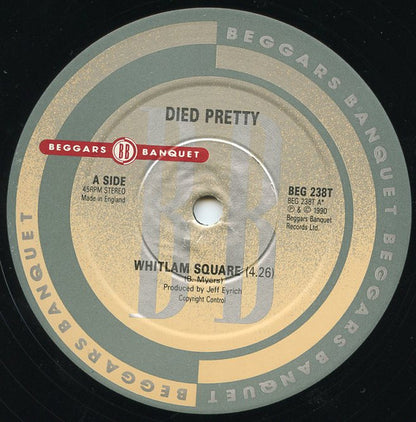 Died Pretty – Whitlam Square