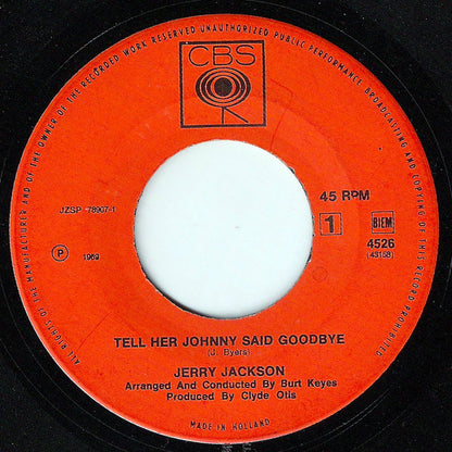 Jerry Jackson – Tell Her Johnny Said Goodbye / Always