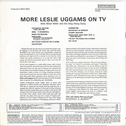 Leslie Uggams With Mitch Miller And His Sing-Along Chorus – More Leslie Uggams On TV