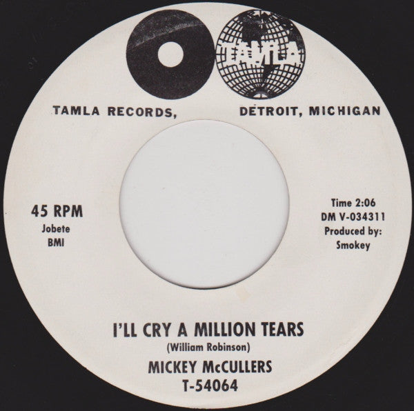 Mickey McCullers – Same Old Story / I'll Cry A Million Tears