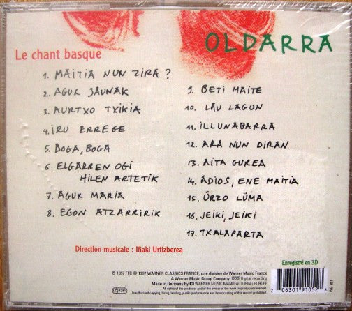 Oldarra – Le Chant Basque