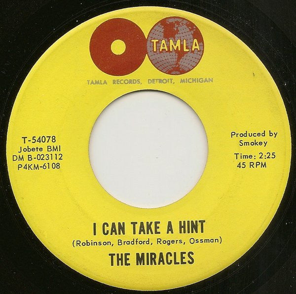 The Miracles – A Love She Can Count On