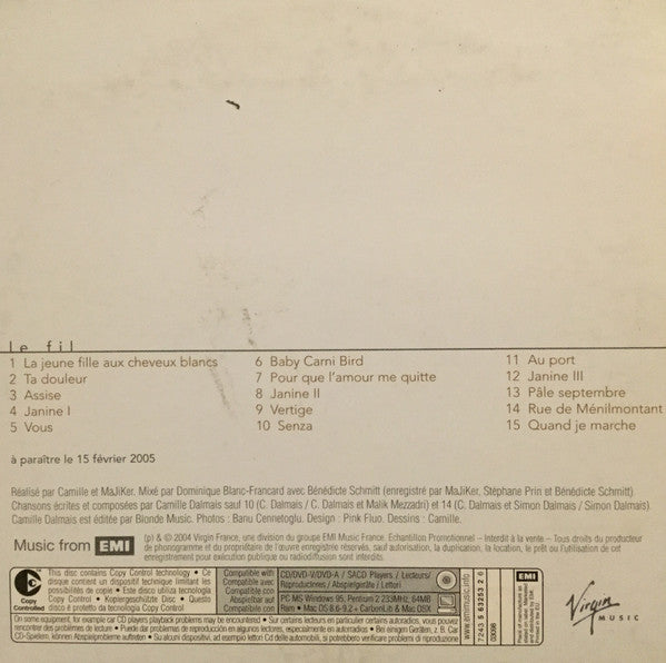 Camille – Le Fil