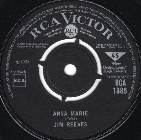 Jim Reeves – I Love You Because