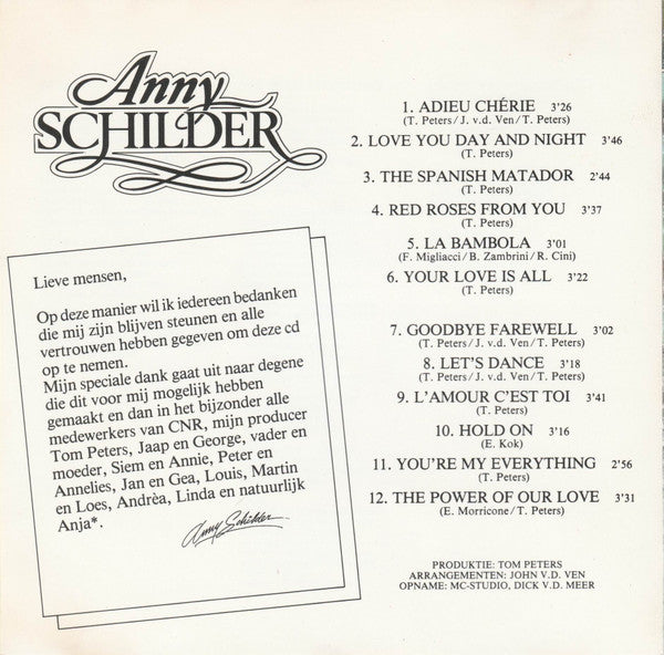 Anny Schilder – Anny Schilder