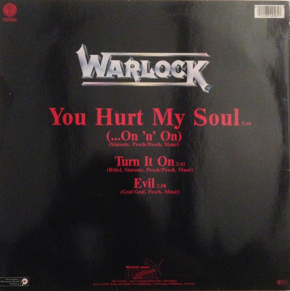 Warlock (2) – You Hurt My Soul (On 'n' On...)